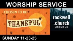 Navigate to Rockwell Church 11-23-25